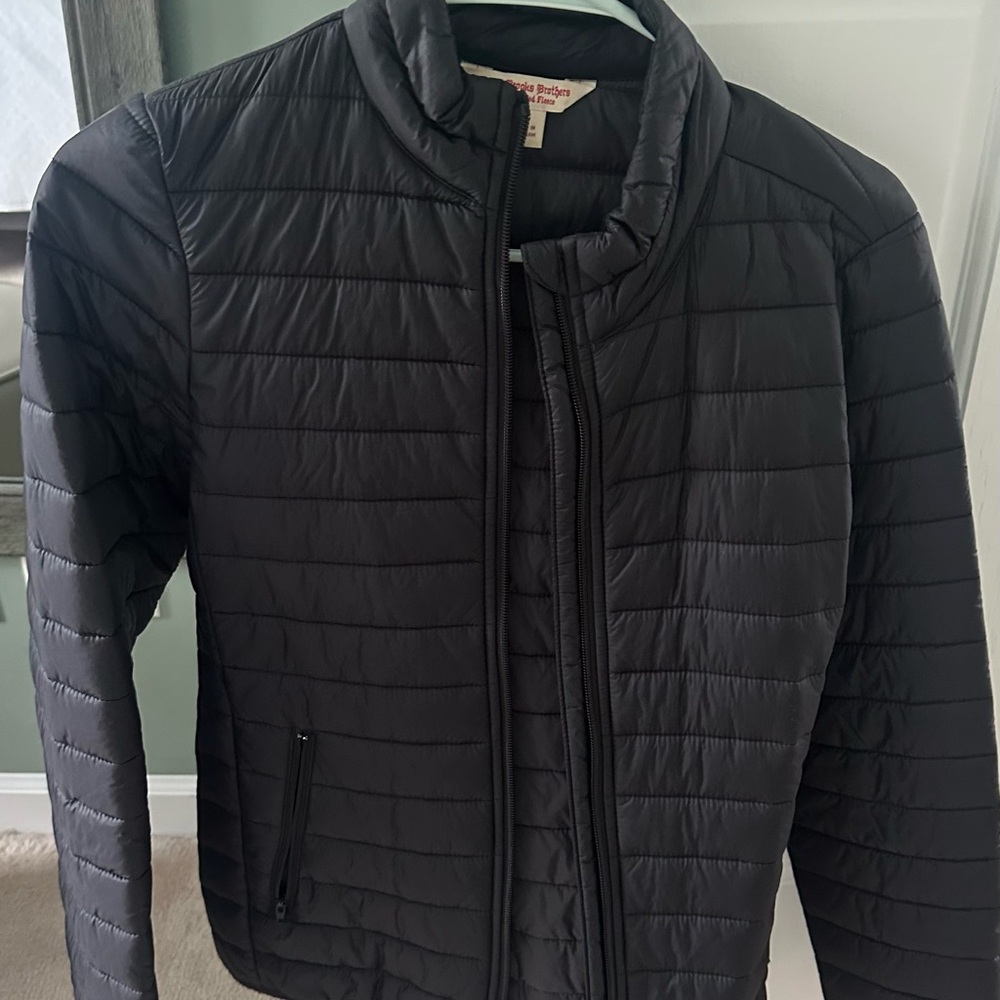 Brooks Brothers Black Puffer Jacket